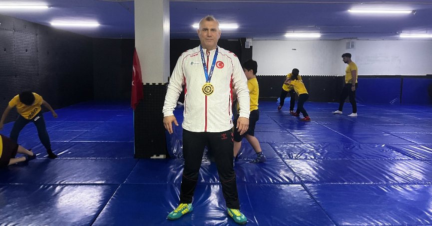 Kocaelili milli sporcu 50 yaşında dünya şampiyonu oldu