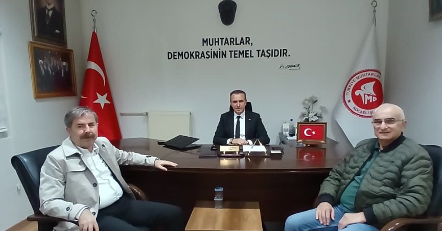 Yıldırım'dan Muhtarlara Kutlama