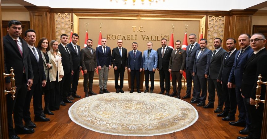 KTO Başkanı Öztürk ve yeni yönetiminden Vali Aktaş’a ziyaret