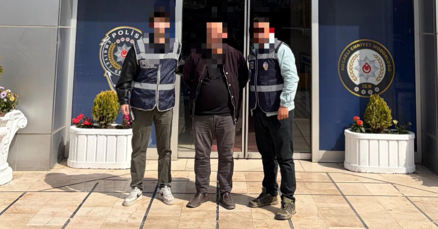 Kocaeli’de 4 yıl 2 ay hapis cezasıyla aranan hükümlü yakalandı