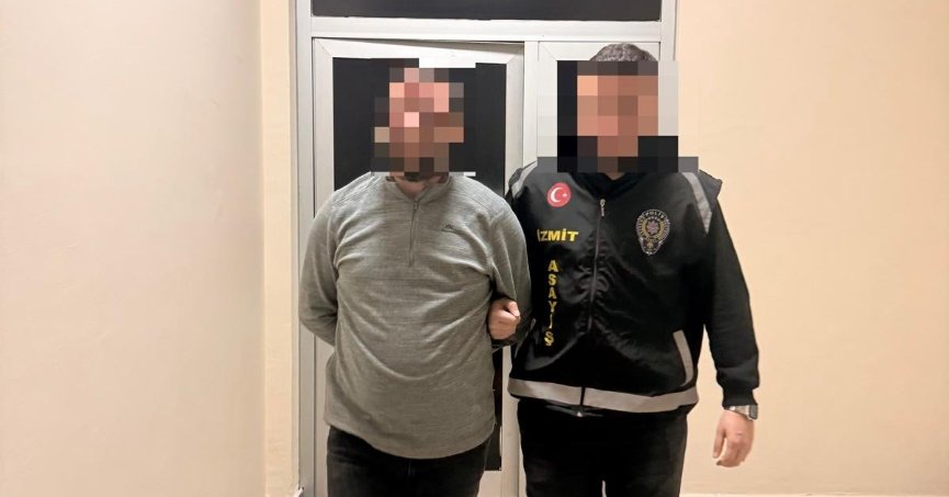 3 Yıl hapis cezalı şahıs İzmit’te yakalandı