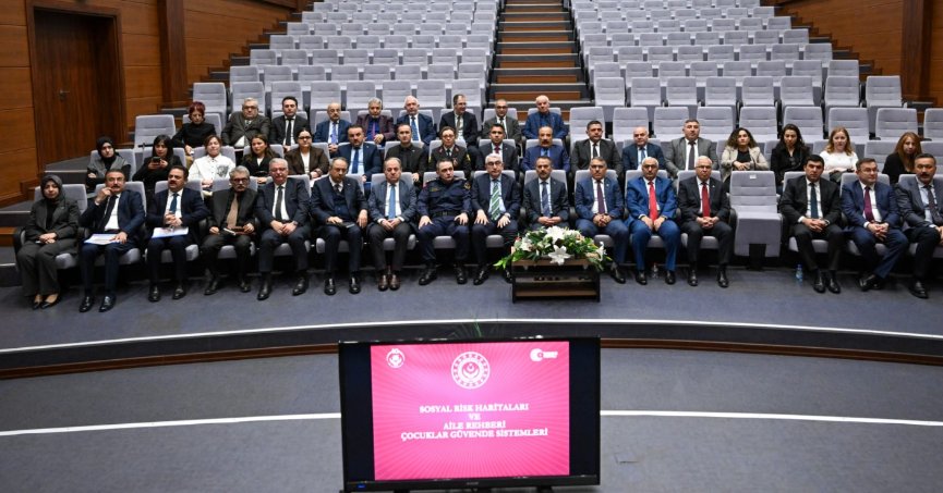 Sosyal risk haritası için kritik toplantı