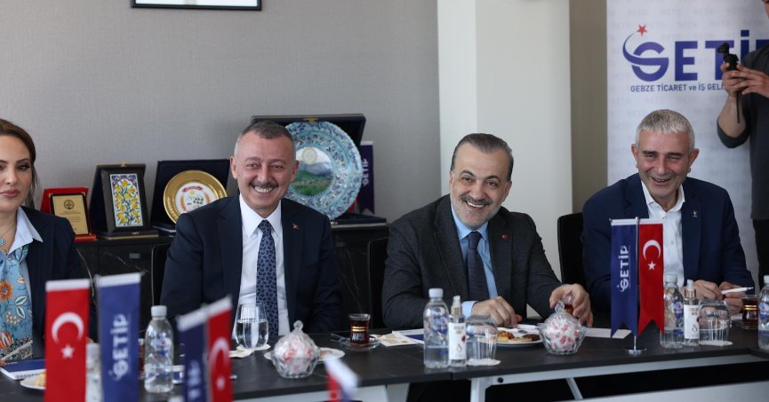 Büyükakın ile Talus, Gebze’deki iş dünyasıyla buluştu