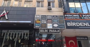 Bilin Pasajı yıkılıyor