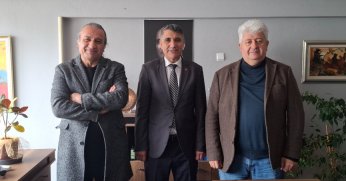 Turgut ve Öztürk’ten samimi ziyaret