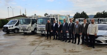 Gölcük'ün araç filosu 5 yeni araçla güçlendirildi