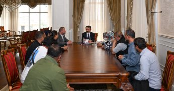 Roman Dernekleri Heyetinden Vali Aktaş’a Ziyaret