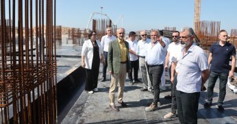Çayırova Devlet Hastanesi’nde 200 yataklı yapının yarısına yaklaşıldı