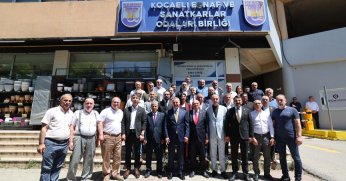 Kocaeli esnafı, Başkan Büyükakın’ı ağırladı