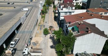 Paşa’da 5 ayrı noktada yol ve kaldırımlar yeniliyor