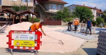  Kartepe'de Yol Seferberliği Sürüyor