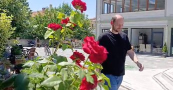 Türk bayraklı nişanın ardından Alman damat Müslüman oldu
