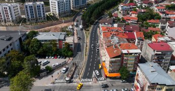 Santral Rampası’nın çıkış istikameti trafiğe açıldı 