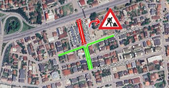Başiskele Atatürk Caddesi araç trafiğine kapatıldı