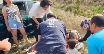 Anne ve üç çocuğun yardımına Büyükşehir A Takımı yetişti