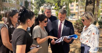 Lütfü Obuz devam eden çalışmaları yerinde inceledi