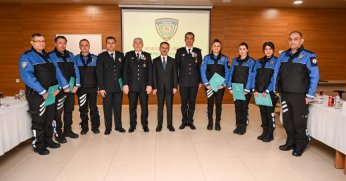 Kocaeli’de Polislere 10 Nisan’da Başarı Belgesi 