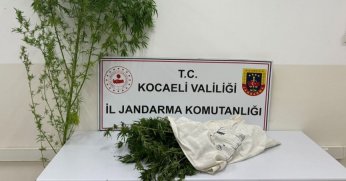 Kartepe'de 3 kilo 750 gram esrar ele geçirildi 