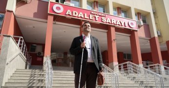 Görme engelli avukat Kocaeli Barosu başkanlığına aday 
