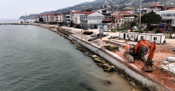 Ulaşlı’da denizle mücadelede yeni dönem