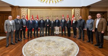 Türkiye Kent Konseyleri Birliği’nden Vali Aktaş’a ziyaret