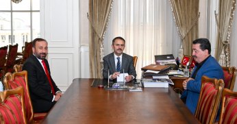 Erzurumlulardan Vali Aktaş'a ziyaret