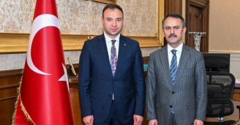 Kocaeli Ülkü Ocakları'ndan Vali Aktaş'a ziyaret