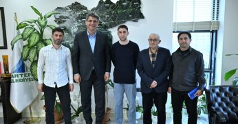 Başkan Kocaman genç yıldızları ağırladı