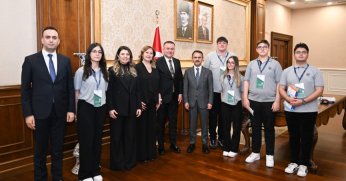 BİLNET öğrencilerinden Vali Aktaş’a ziyaret