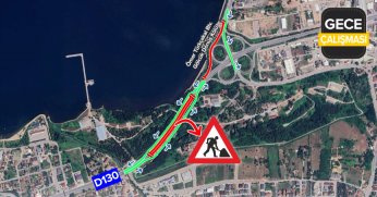 D-130 Karayolu trafik akışına kapatılacak