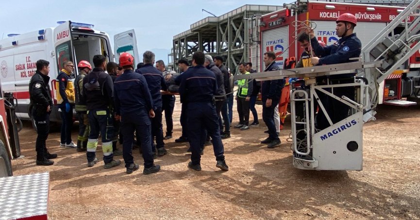 Perdah makinesi dehşet saçtı! 